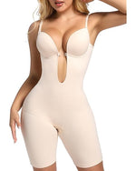 Load image into Gallery viewer, Backless Plunge Thong Bodysuit for Low-Cut Dresses | Invisible Shapewear