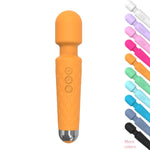 Load image into Gallery viewer, Destary Handheld Personal Powerful Portable 8 Speeds 20 Models Electric Massager for Muscle Back Leg Waist Shoulder Body Relaxtion - Orange