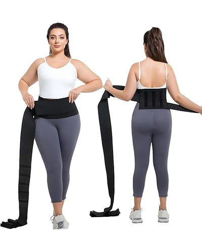 Adjustable Wrap Waist Trainer | Custom Fit Shaping Belt