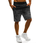 Load image into Gallery viewer, Large Solid Color Micro Stretch Casual Shorts