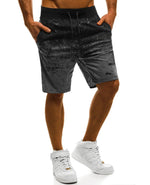 Load image into Gallery viewer, Large Solid Color Micro Stretch Casual Shorts