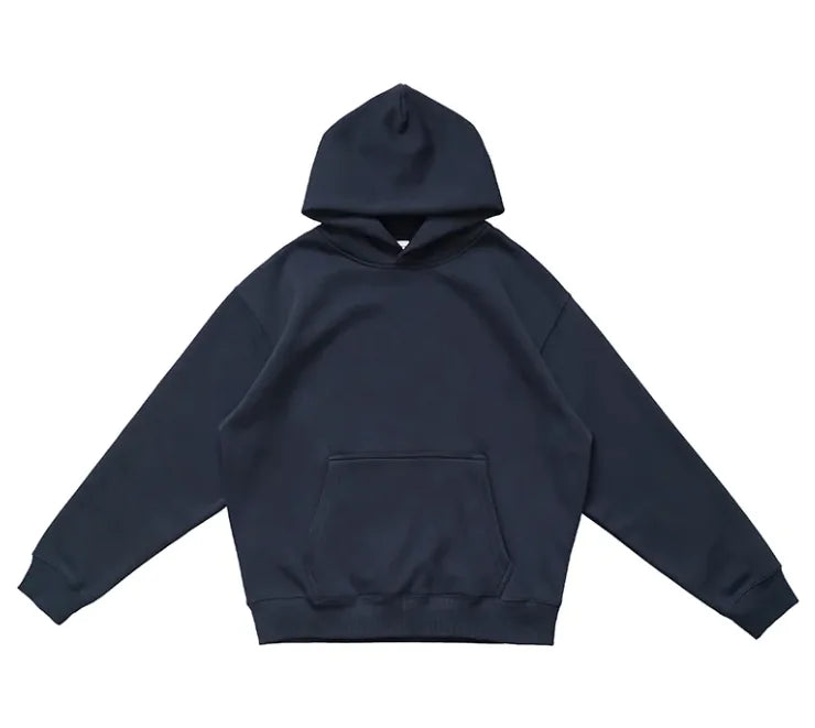 Unisex Hooded Sweater - Oversized Fleece Pullover for Men & Women | Cozy Winter Hoodie (Gender Neutral, Thick Knit, Streetwear)