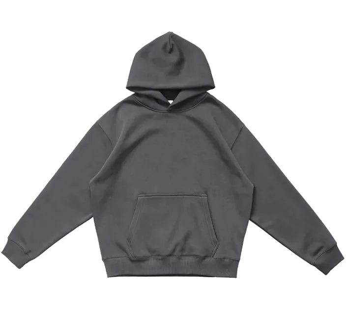 Unisex Hooded Sweater - Oversized Fleece Pullover for Men & Women | Cozy Winter Hoodie (Gender Neutral, Thick Knit, Streetwear)