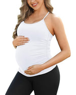 Load image into Gallery viewer, Maternity Support Tank | Light Belly Support Camisole
