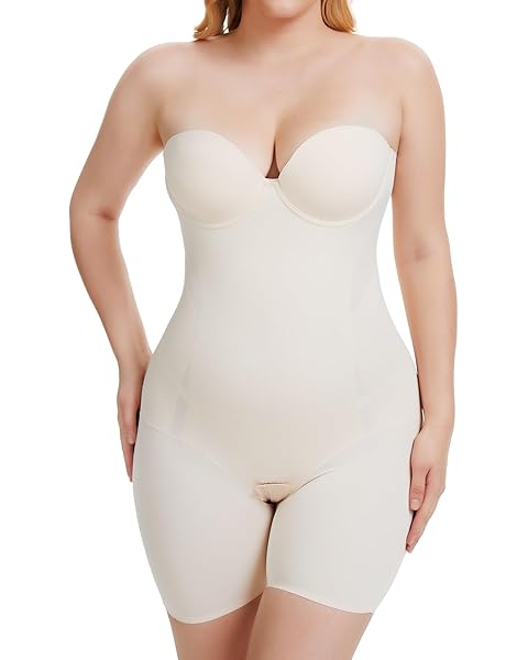 Strapless Full-Body Shaper | 360° Smoothing Shapewear