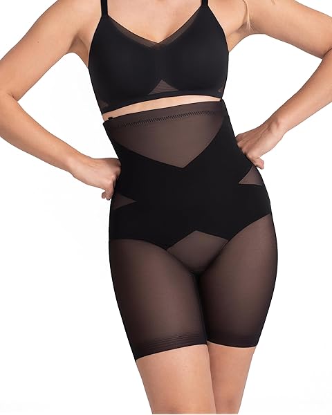 High-Waisted Shaper Shorts | Tummy Control and Thigh Slimmer