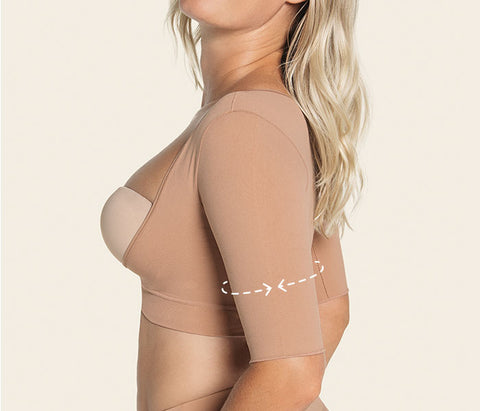 Arm Shaper Compression Top | Seamless Arm and Back Slimmer