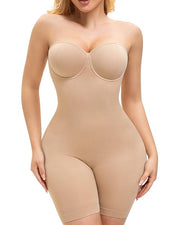 Strapless Full-Body Shaper | 360° Smoothing Shapewear