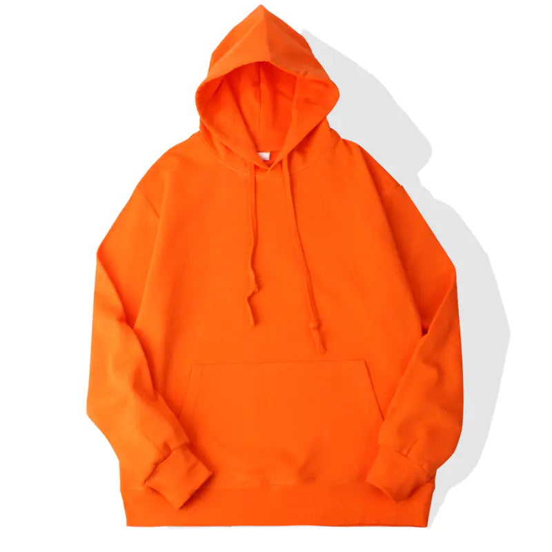 Unisex Hooded Sweater - Oversized Fleece-Lined Pullover for Men & Women (Cozy Winter Hoodie, Casual Streetwear, Gender Neutral Loungewear)