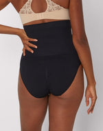 Load image into Gallery viewer, Lace-Trim Shaping Briefs | Elegant Tummy Control Panty
