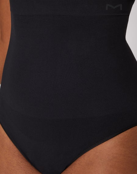 Lace-Trim Shaping Briefs | Elegant Tummy Control Panty