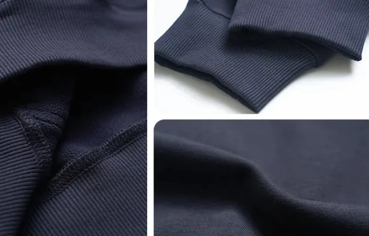 Unisex Hooded Sweater - Oversized Fleece Pullover for Men & Women | Cozy Winter Hoodie (Gender Neutral, Thick Knit, Streetwear)