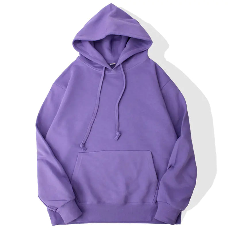 Unisex Hooded Sweater - Oversized Fleece-Lined Pullover for Men & Women (Cozy Winter Hoodie, Casual Streetwear, Gender Neutral Loungewear)